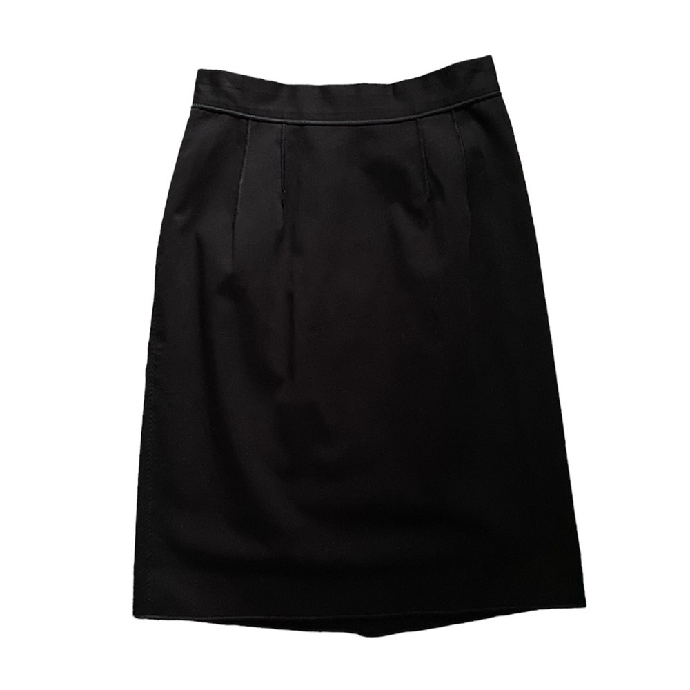 Dolce & Gabbana Women’s Size 4 Black Classic Pencil Skirt IT 40 Made in Italy